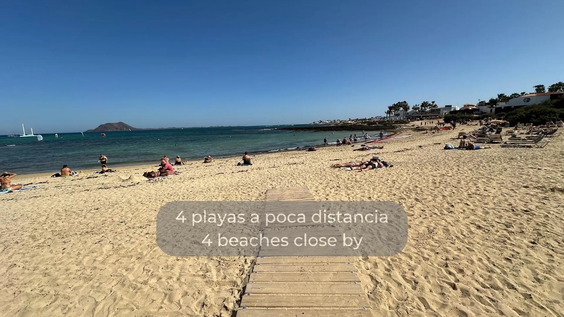 Canelita Con Piscina, Soleada Terraza Amplia Wifi Y Parking Corralejo Apartmán